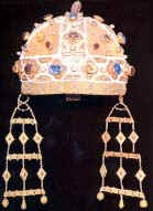 Constance of Aragons gold tiara