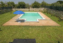 Piscina della Villa in Affitto